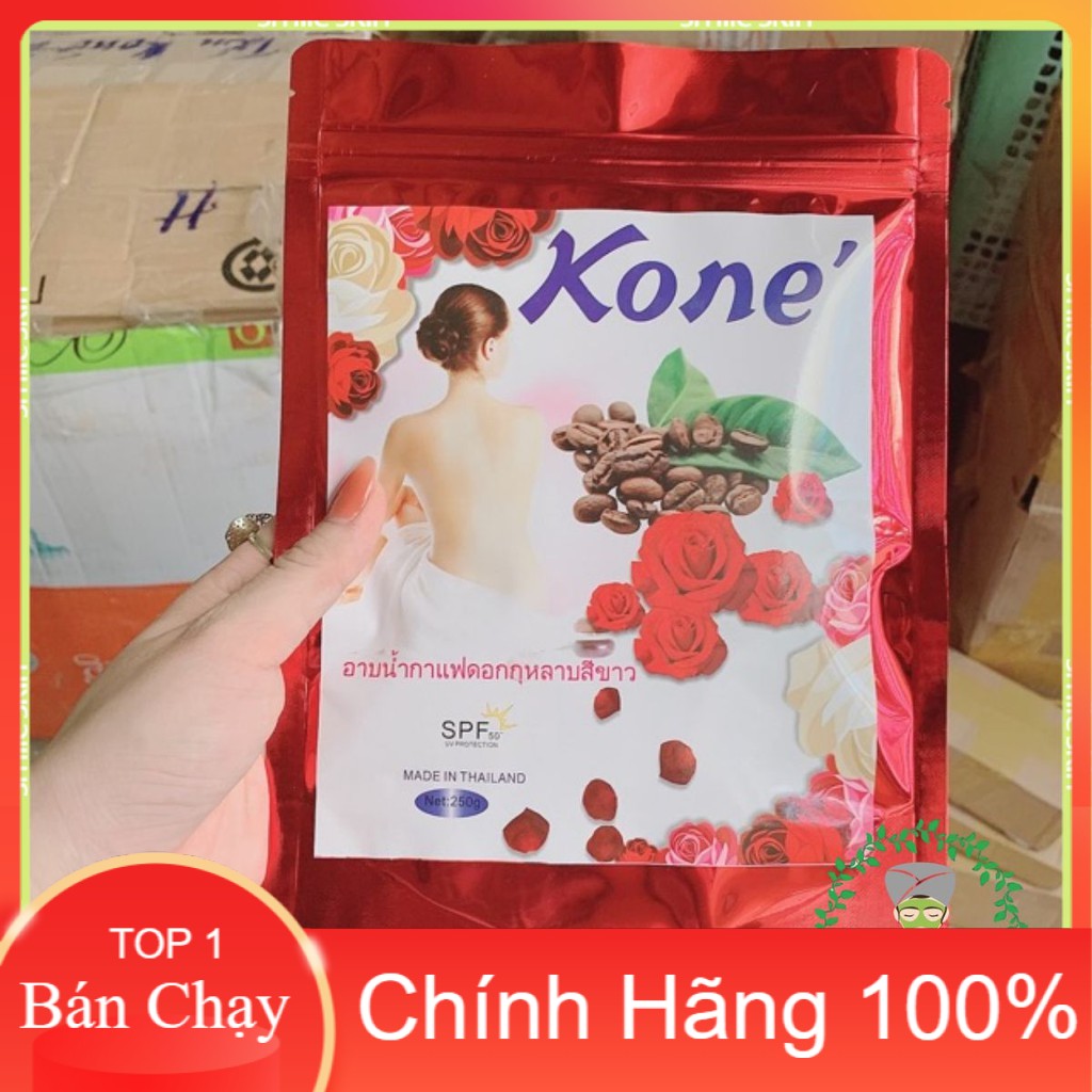 tắm dưỡng trắng kone’ hương hoa của thái lan