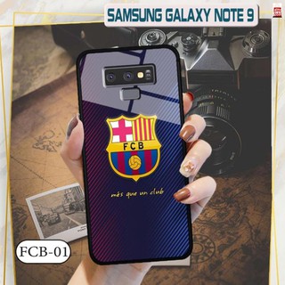 <New 2021> Ốp lưng kính 3D Samsung Galaxy Note 9 -hình đội bóng