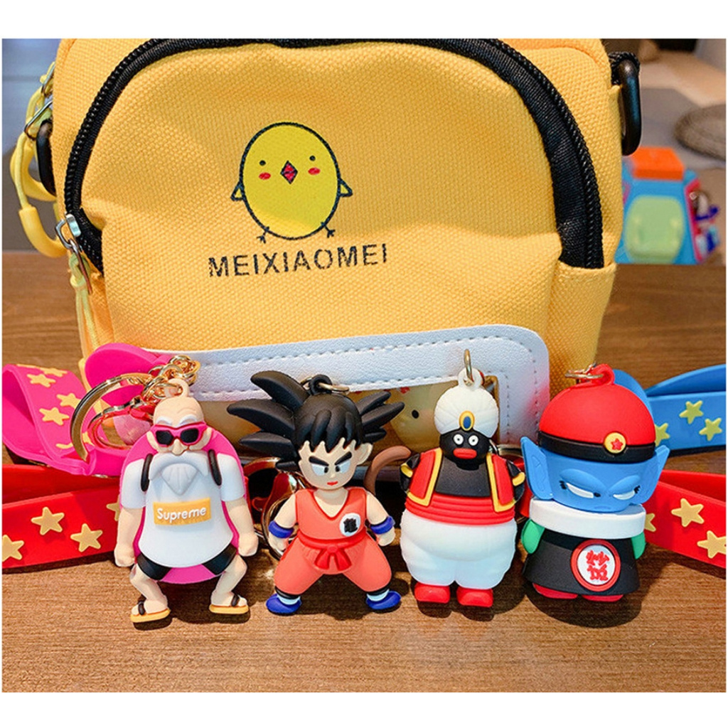 Móc Khóa Silicon Hình Nhân Vật Phim Hoạt Hình Dragon Ball