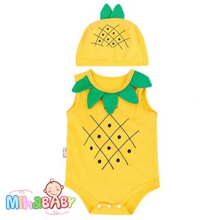Bộ Bodysuit Chip Trái Thơm Cho Bé Mặc Tết