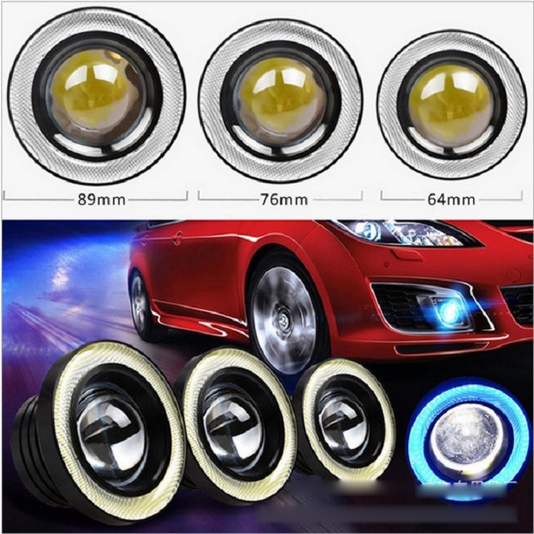 Cặp đèn pha angle ege BMW led chuyên dùng làm đèn gầm đèn cản xe ô tô 8.9cm
