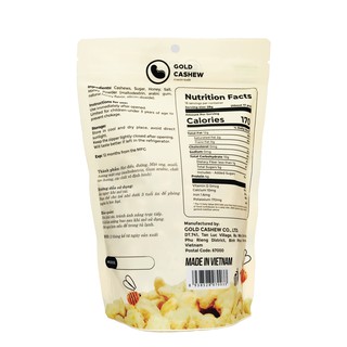 Hạt Điều Rang Mật Ong Hàng Cao Cấp Xuất Khẩu Túi Zip 454gr