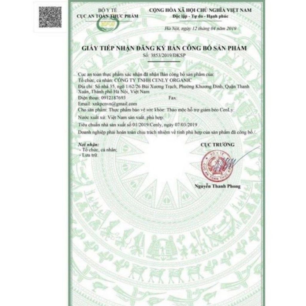 Giảm Cân THẢO MỘC CENLY - Chính Hãng - Thành Phần 100% Từ Thiên Nhiên Không Tác Dụng Phụ - FREE SHIP | BigBuy360 - bigbuy360.vn