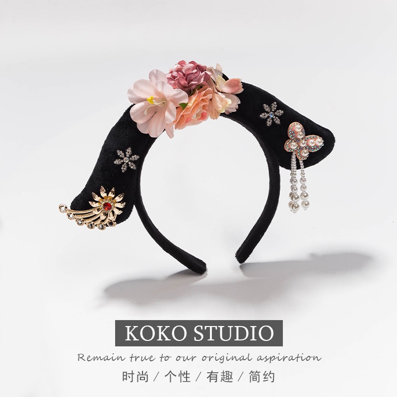 Băng Đô Cài Tóc Phối Tóc Giả Trang Điểm Rửa Mặt Tiện Lợi