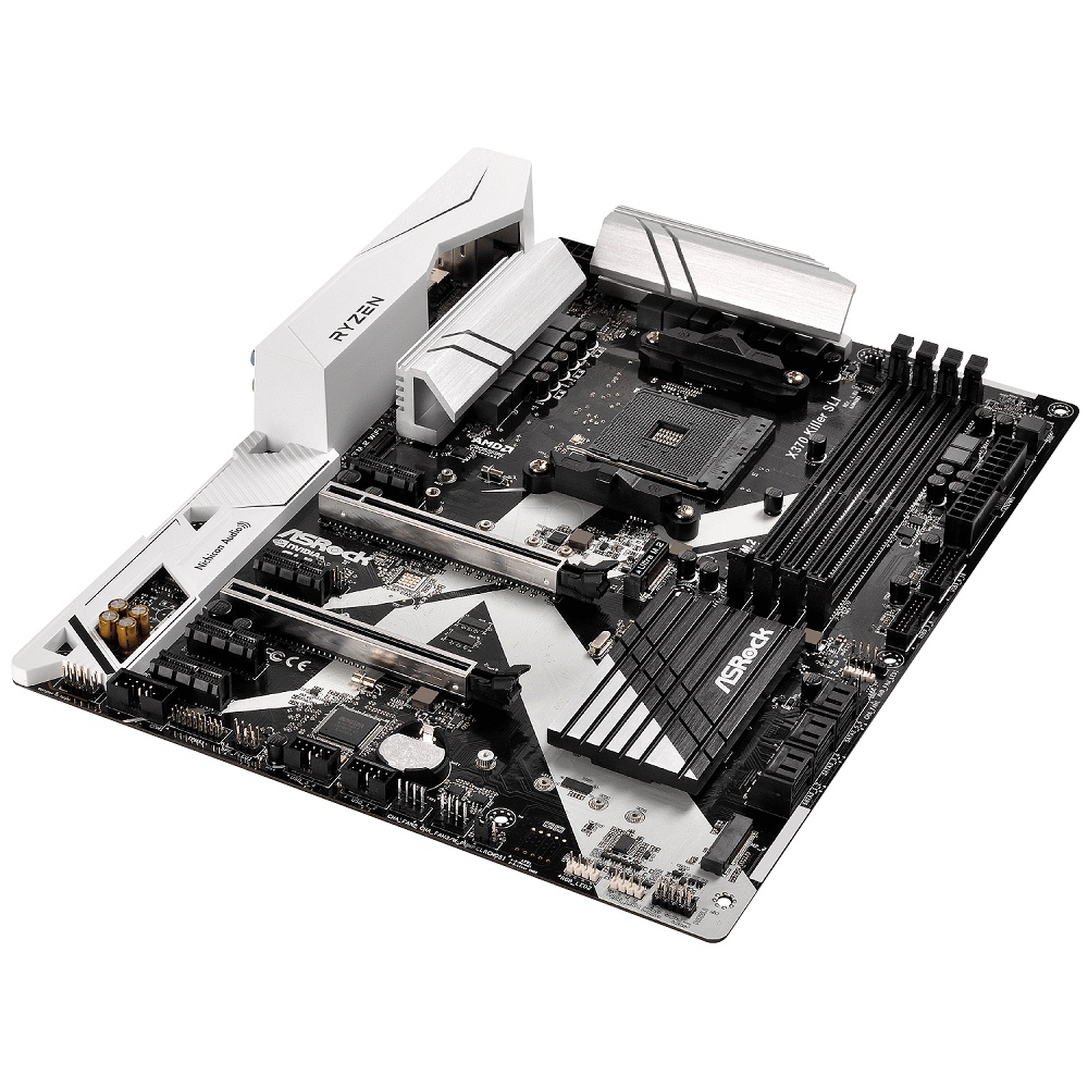 Main Asrock X370 Killer SLI AM4 Hàng cũ tháo máy đẹp zin
