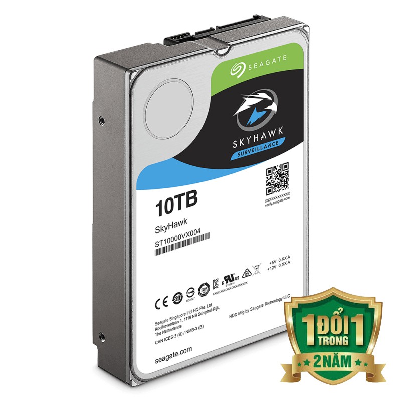 Ổ CỨNG CHUYÊN DÙNG CHO CAMERA 10TB SEAGATE SKYHAWK