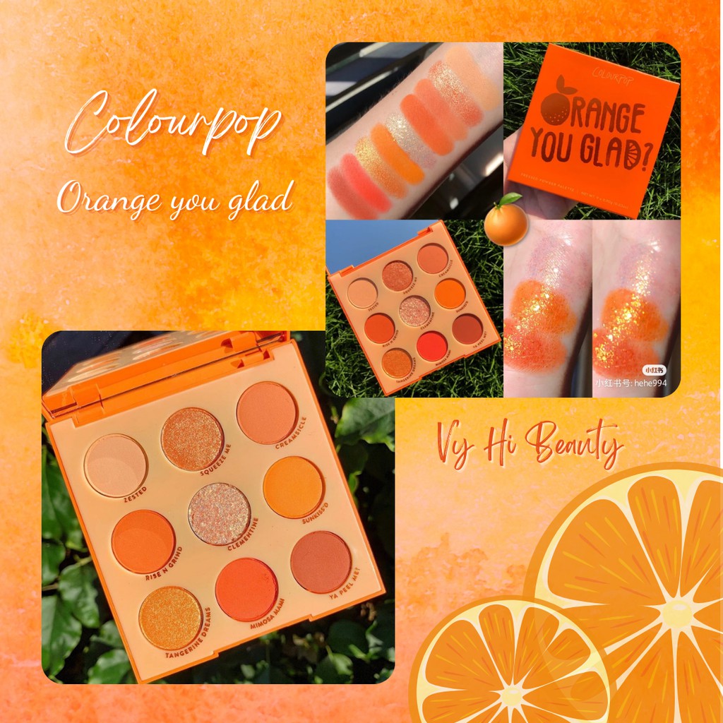 Bảng mắt Colourpop Orange you glad