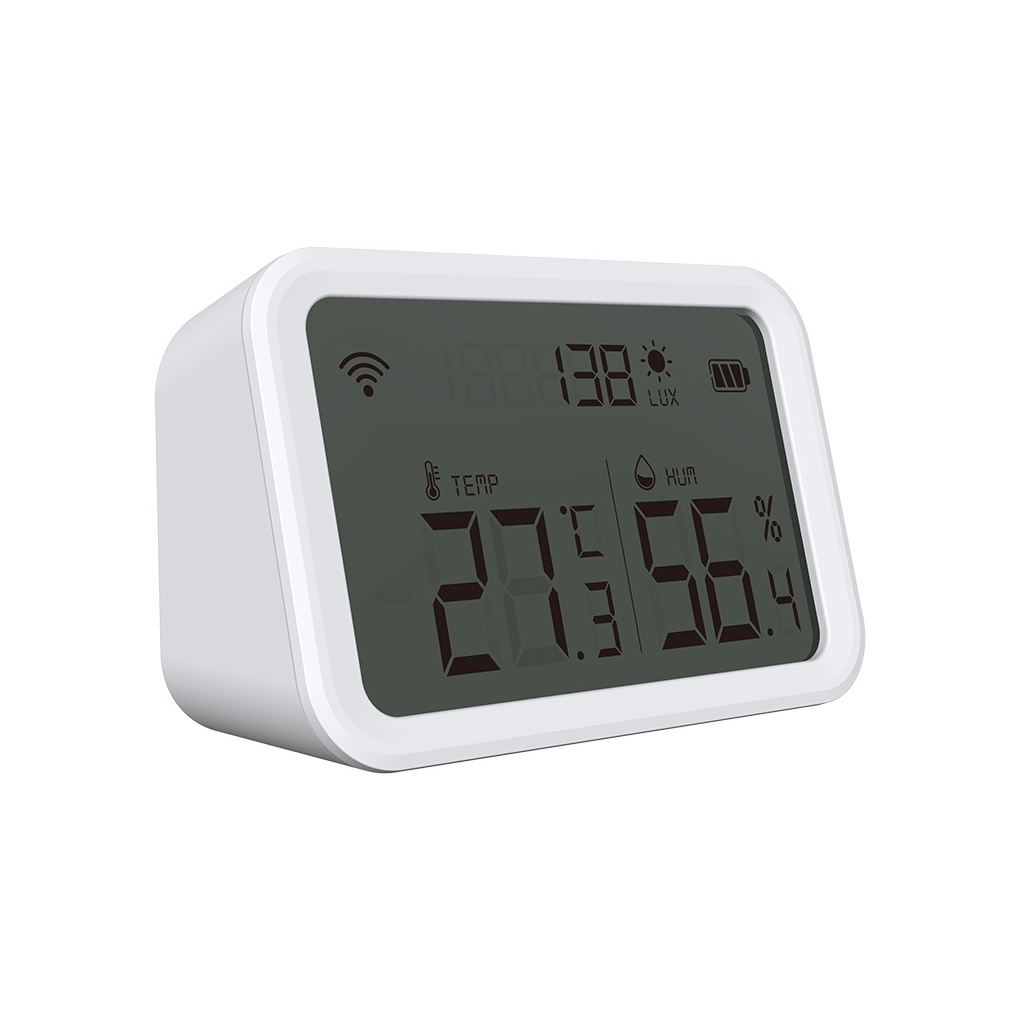 Thiết bị cảm biến Nhiệt độ Độ ẩm Nhiệt kế Thông minh Cổng vào LCD