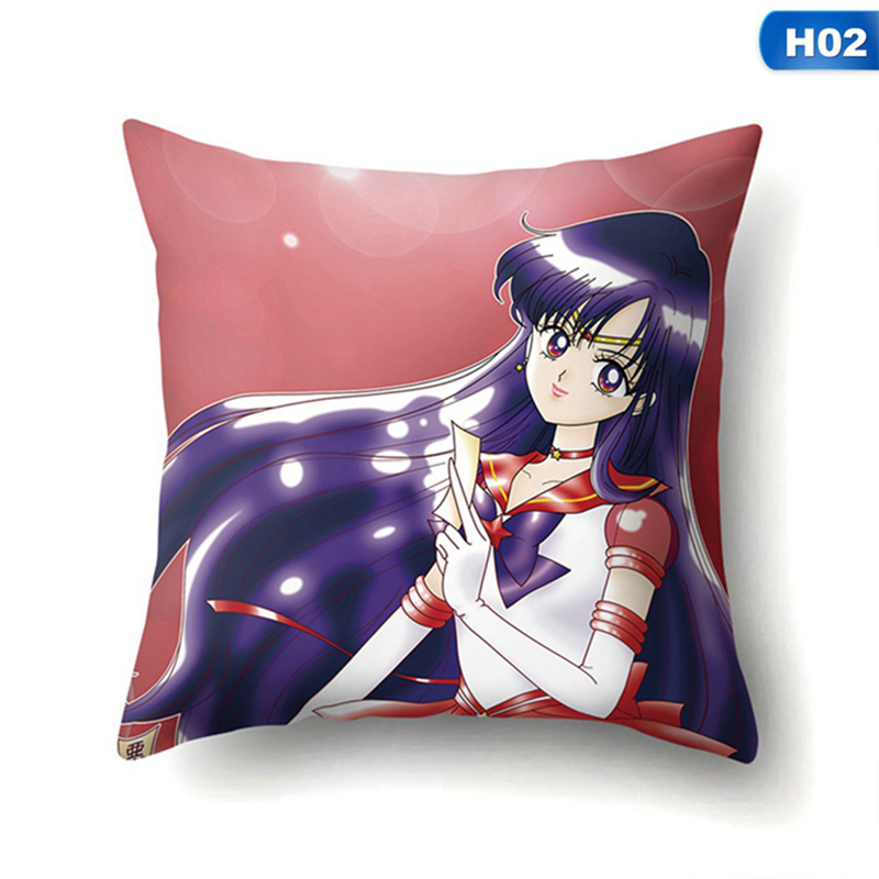 Vỏ Gối In Hình Thủy Thủ Mặt Trăng Đáng Yêu