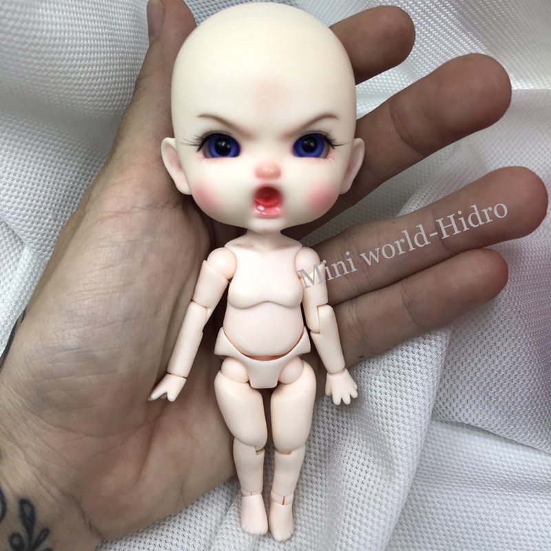 [Hàng có sẵn] Búp bê Head HandMade body gsc cream kèm wig Head doll Sto