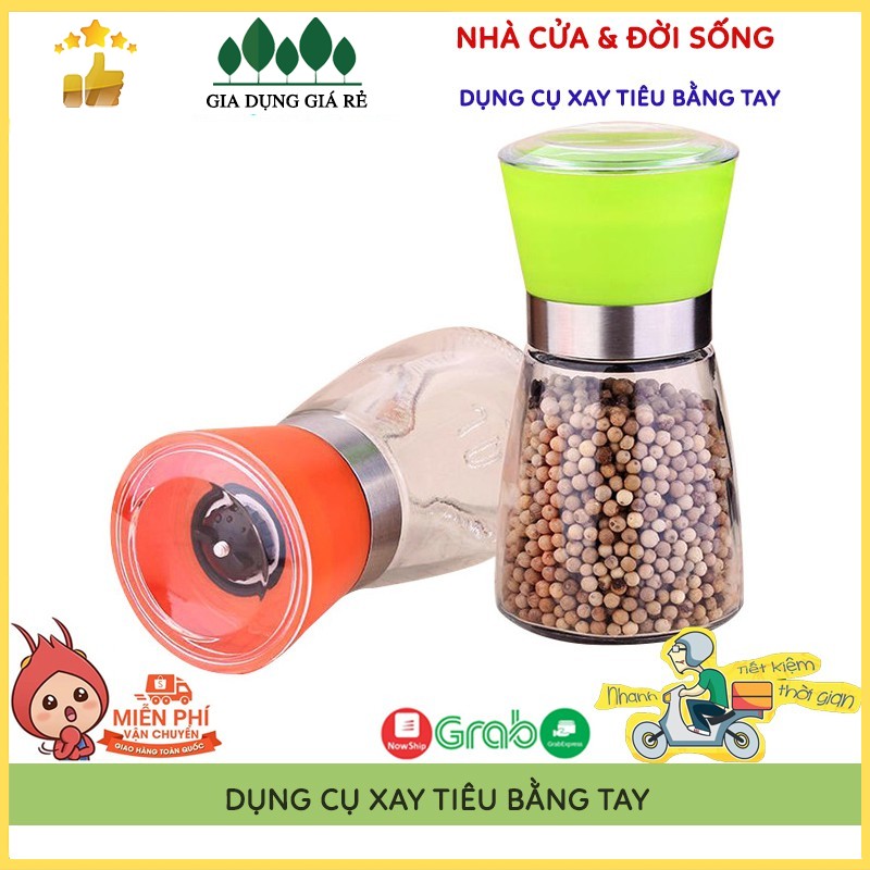 🌸Bán Giá Sỉ🌸 Dụng Cụ Xay Tiêu Mini Cầm Tay Đa Năng Tiện Dụng, Dành Cho Căn Bếp Của Mọi Nhà