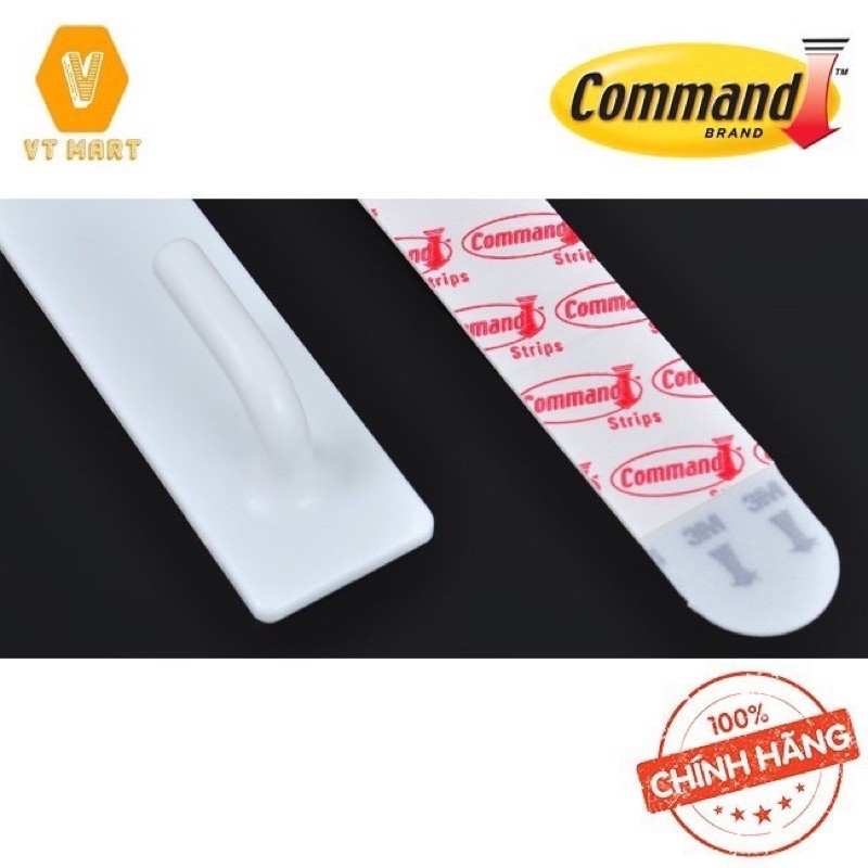 Móc dán tường 1,8kg vỉ 1 chiếc 17503 Command 3M