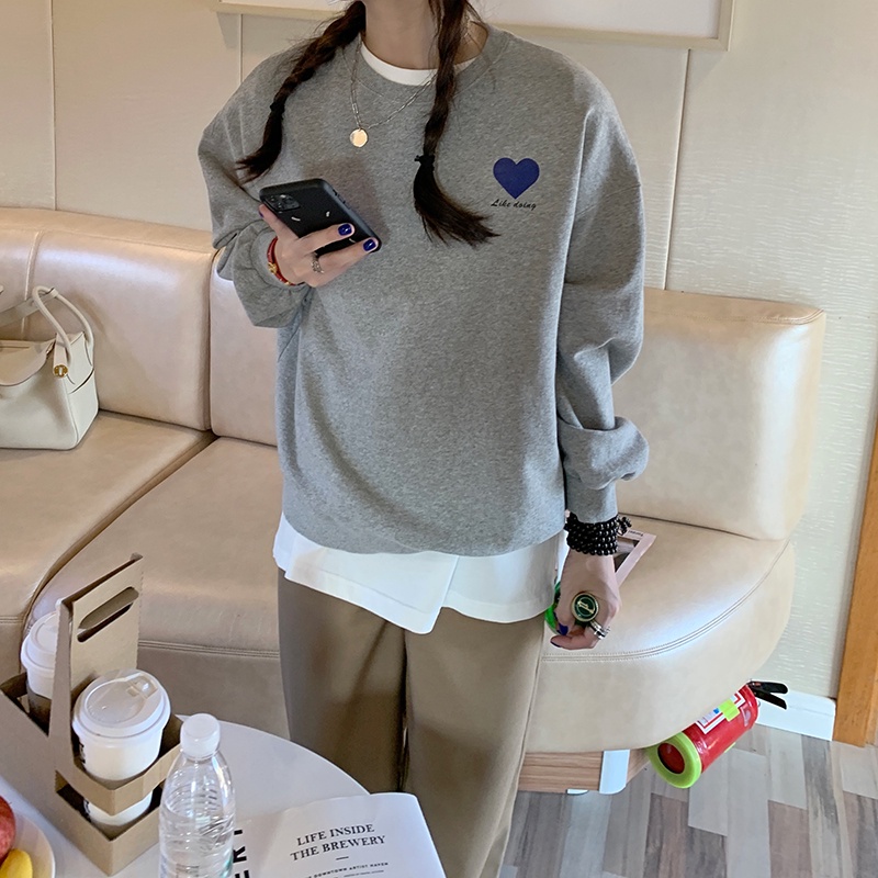 NRVP Áo Hoodie Thiết Kế Đơn Giản Thời Trang Hàn Quốc Cho Nữ