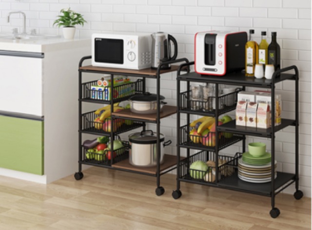 Kệ để lò vi sóng, nồi cơm điện, nồi chiên không dầu ( kn1383) | BigBuy360 - bigbuy360.vn