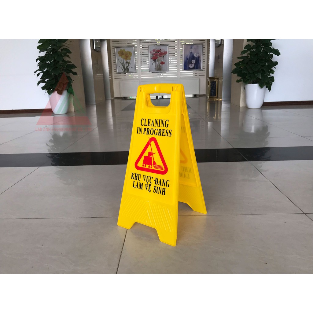 BIỂN BÁO LAU SÀN ƯỚT CAO CẤP