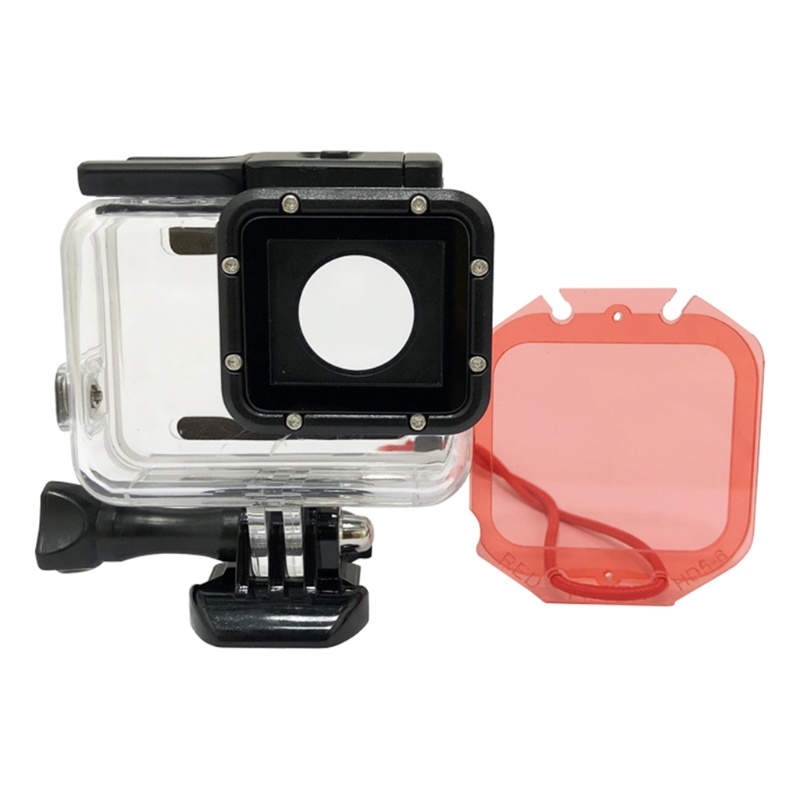 Ốp Bảo Vệ Ống Kính Máy Ảnh Kèm Dây Đeo Chống Bụi / Thất Lạc Tiện Dụng Cho Hero 6 5