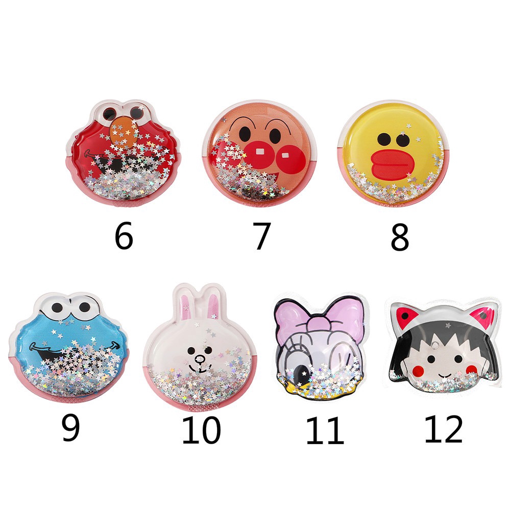 Nút đỡ điện thoại bằng nhựa PVC hình vịt hoạt hình dễ thương