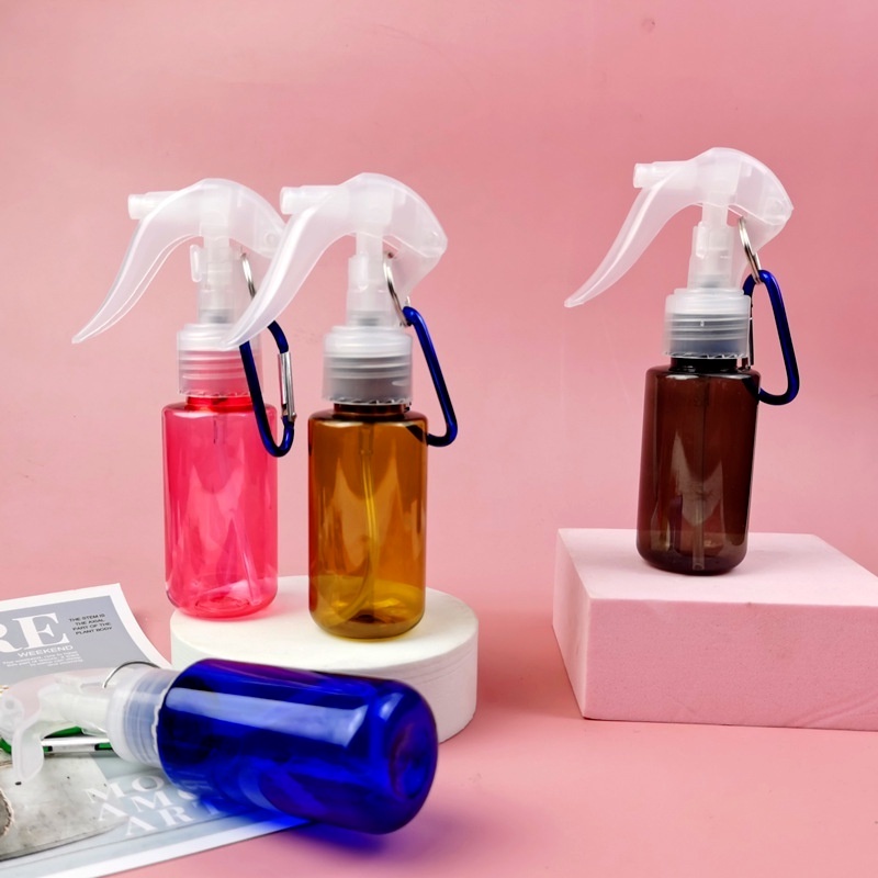 Chai Xịt Rỗng Trong Suốt Hình Quả Bầu Tròn Dùng Chiết Mỹ Phẩm/Chăm Sóc Da Mặt Mini