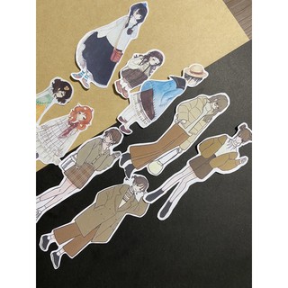 Sticker cô gái set 9 hình