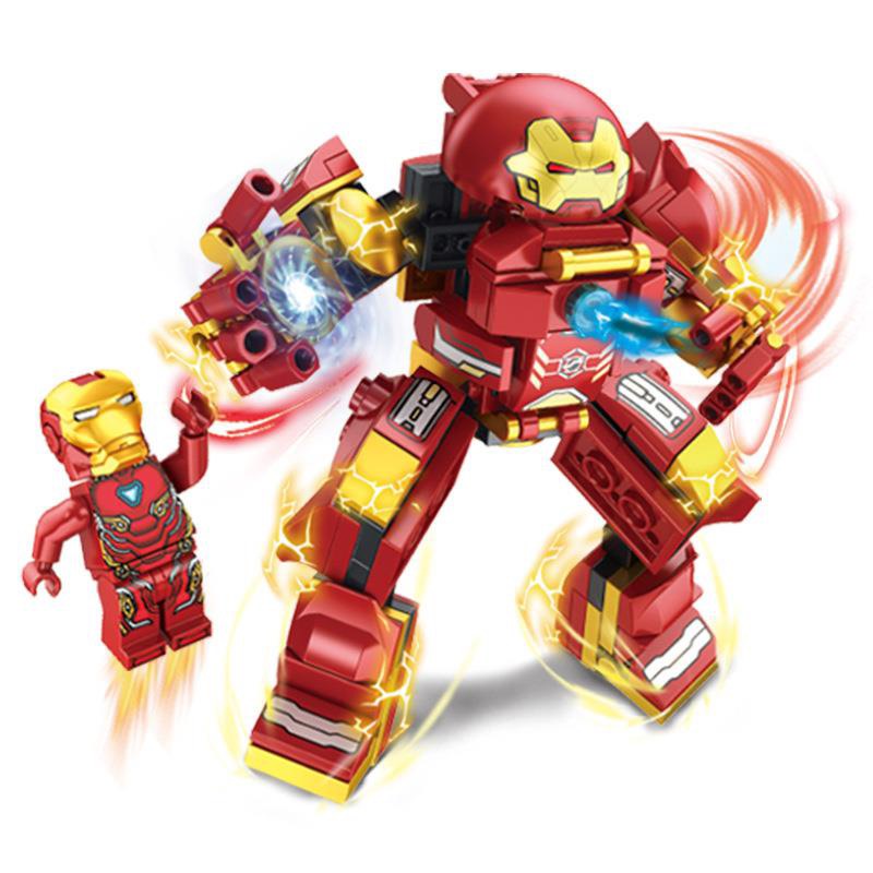 Bộ đồ chơi xếp hình Legoo biệt đội Iron Man mecha
