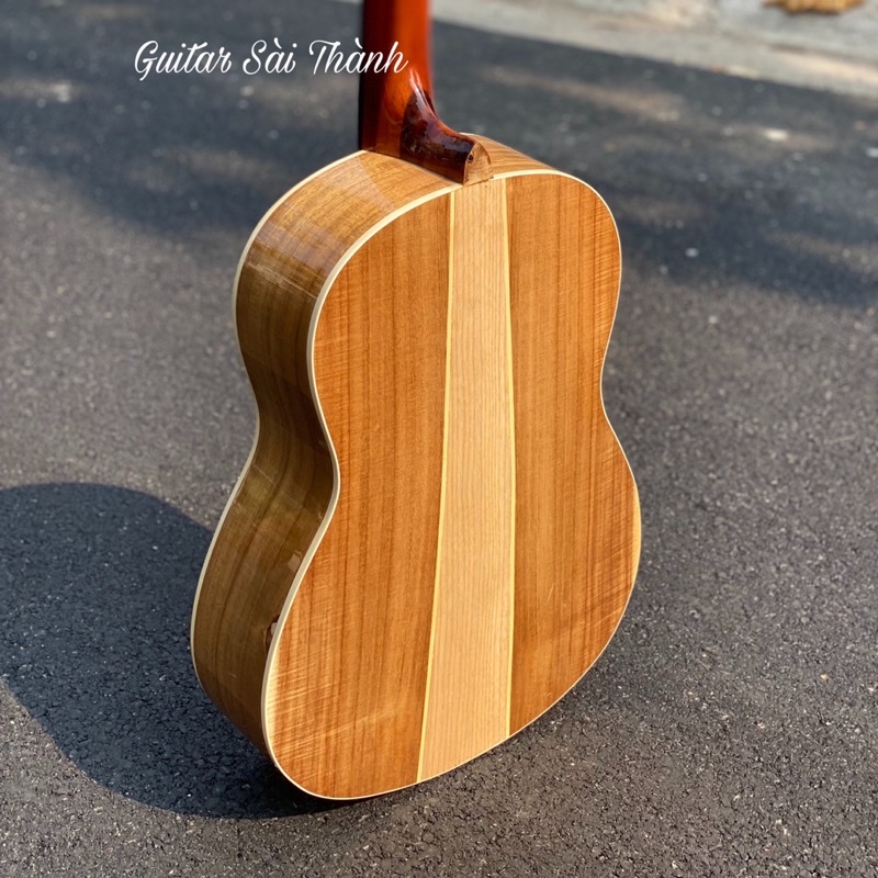 Đàn Guitar Classic Gỗ Koa VN Chính Hãng ST.Real Guitar Sài Thành Mã ST-C8 Kè Lưng