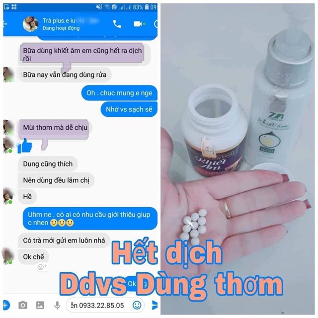 Viên uống phụ khoa & Dung dịch vệ sinh Khiết âm