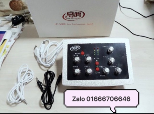 [FREESHIP 99K]_Sound card karaoke online HF-5000 Pro 《 BH 6 THÁNG | BigBuy360 - bigbuy360.vn