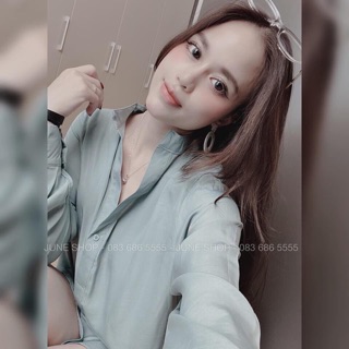 [KÈM VIDEO] SET ÁO SƠ MI CỔ TRỤ VẠT BẦU