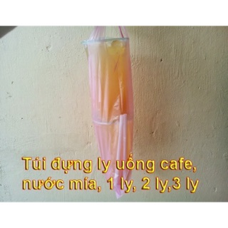 Bọc/Túi đựng ly nước mía cafe 1kg/40k