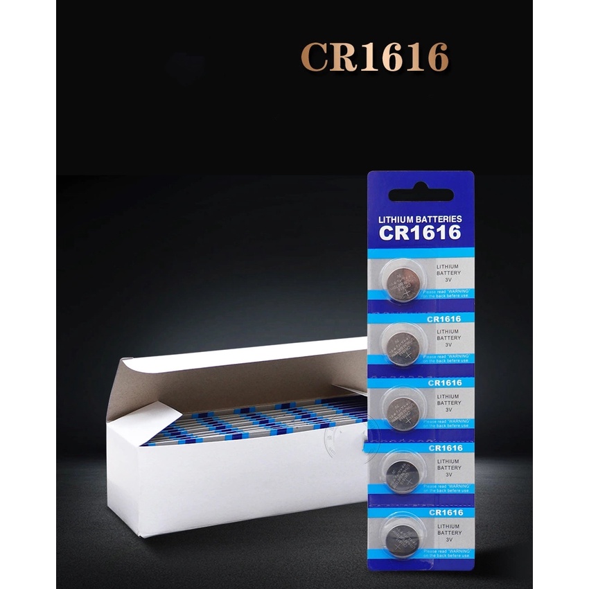 Vỉ 5 viên pin CR 1616 Lithium Battery 3V