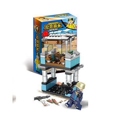 Đồ chơi lắp ráp Lego - Pubg cho bé - Eat Chicken Elite - 6 IN 1 -  Kích thích sáng tạo cho bé - Xếp hình nhân vật