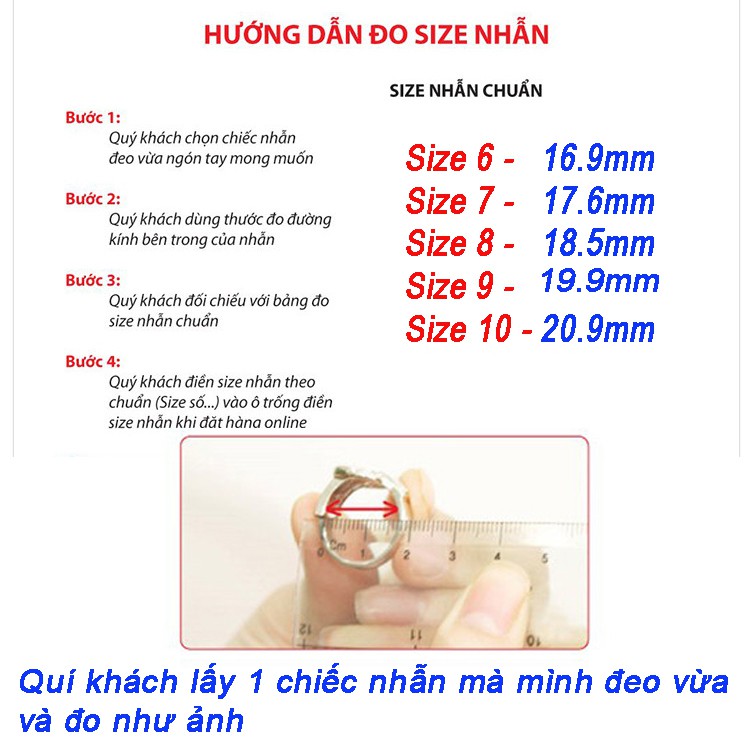 Nhẫn Nam và Nữ khắc thần chú xoay 360 độ