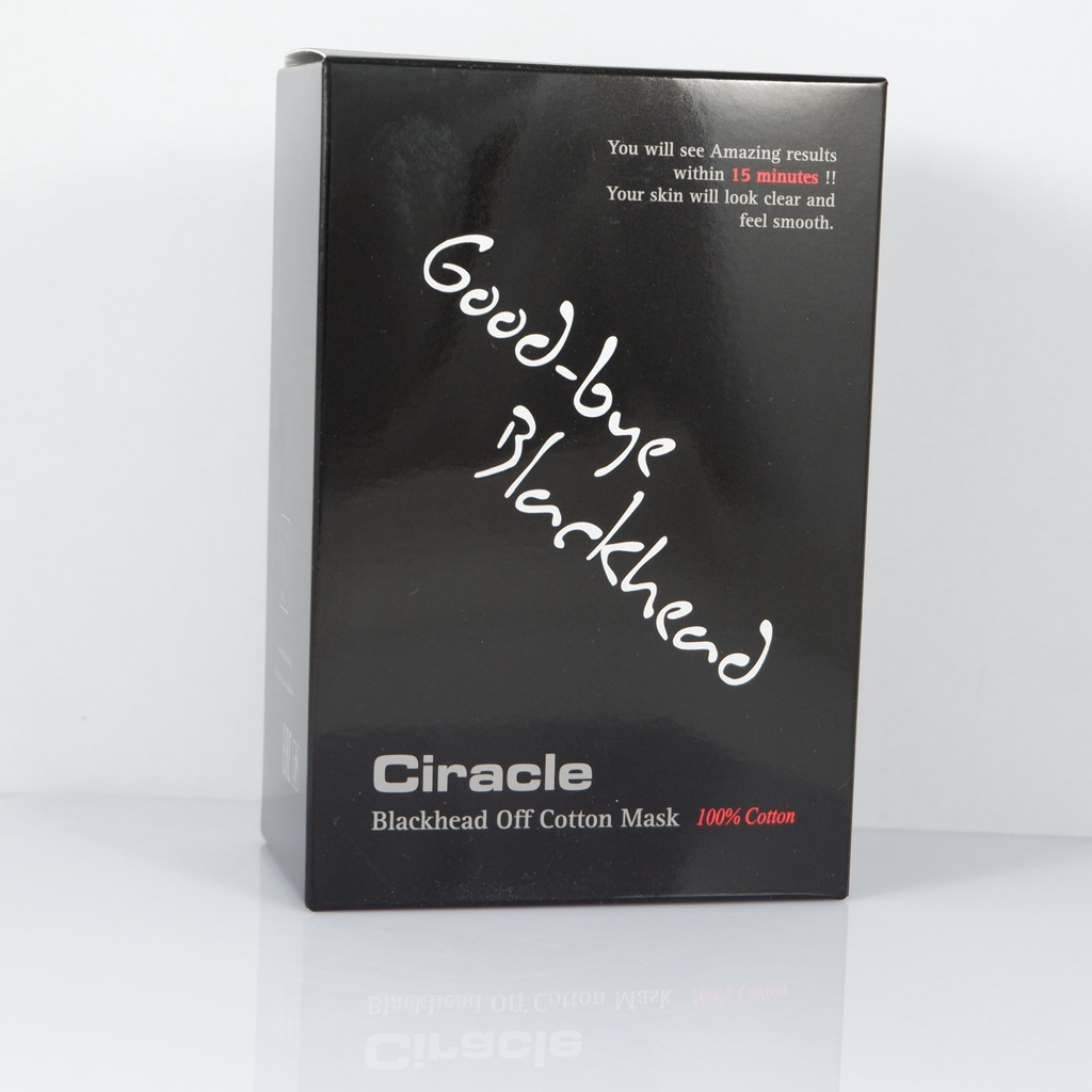 Full hộp Dán mụn Ciracle đẩy mụn đầu đen Goodbye BlackHead hộp 20 miếng NPP Shoptido