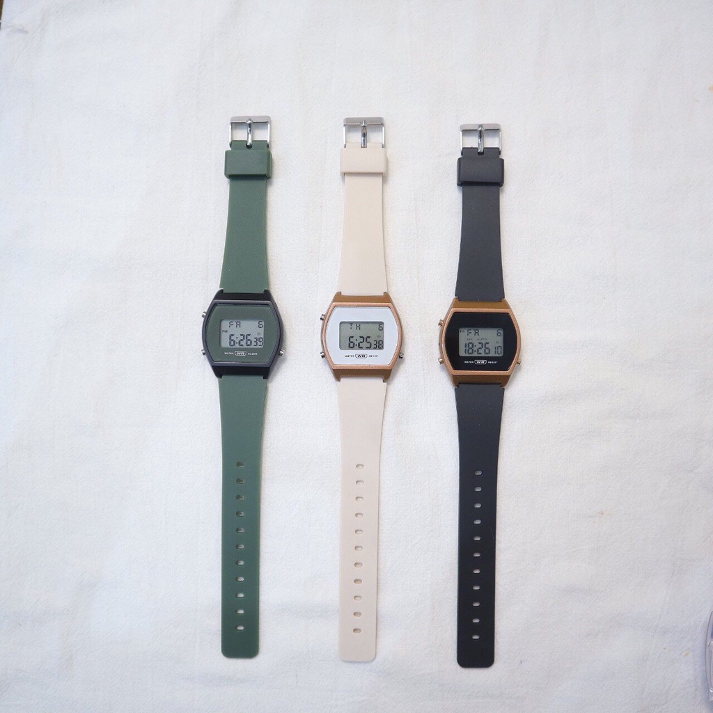 [Bảo Hành 2 Năm + Quà Tặng 50k] Đồng Hồ Nam Nữ Dây Nhựa L.W Chống nước  A10 - Meta Watch | BigBuy360 - bigbuy360.vn