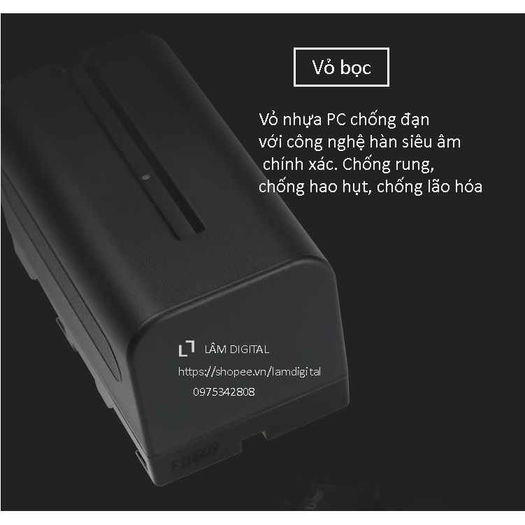 Pin lithium Li-ion FB F750/ F970