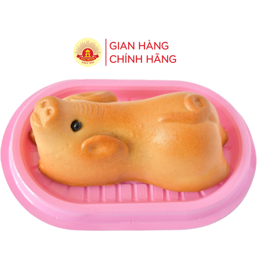 Bánh Trung Thu Bảo Minh Heo con hộp nhỏ 60g
