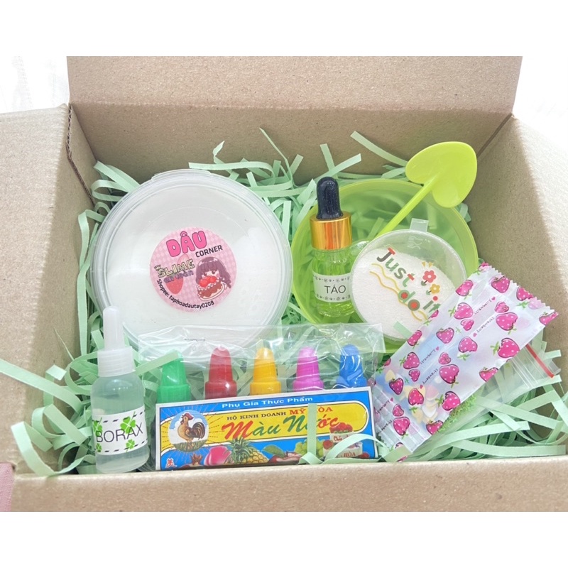 BỘ KIT LÀM SLIME MÂY TUYẾT MỊN TUYẾT MỸ