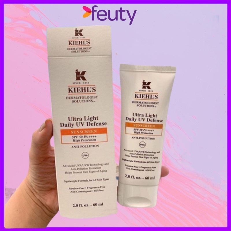[KIEHL'S]Kem chống nắng Kiehl's Ultra Light Daily UV Defense SPF 50 PA ++++60ML | BigBuy360 - bigbuy360.vn