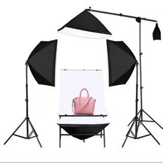 Tay boom treo đèn softbox chụp ảnh chuyên nghiệp