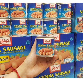 Xúc xích mỹ libby's vienna sausage mỹ