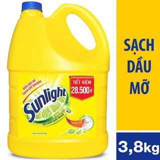 Nước Rửa Chén Sunlight chanh 3.6kg