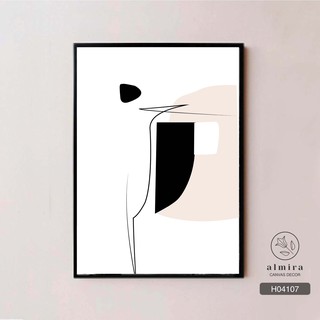 🎋🎋Tranh trang trì nội thất siêu đáng yêu - Tặng kèm đinh treo tường 3 chân [H041]