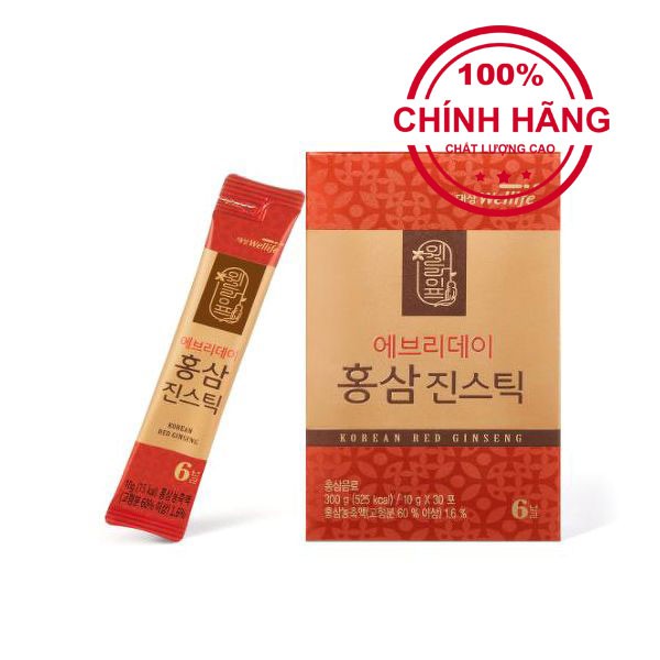 Thực phẩm bảo vệ sức khỏe Everyday Red Ginseng Stick