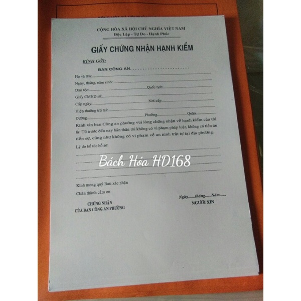 Bộ hồ sơ xin việc bao bìa vàng nhám