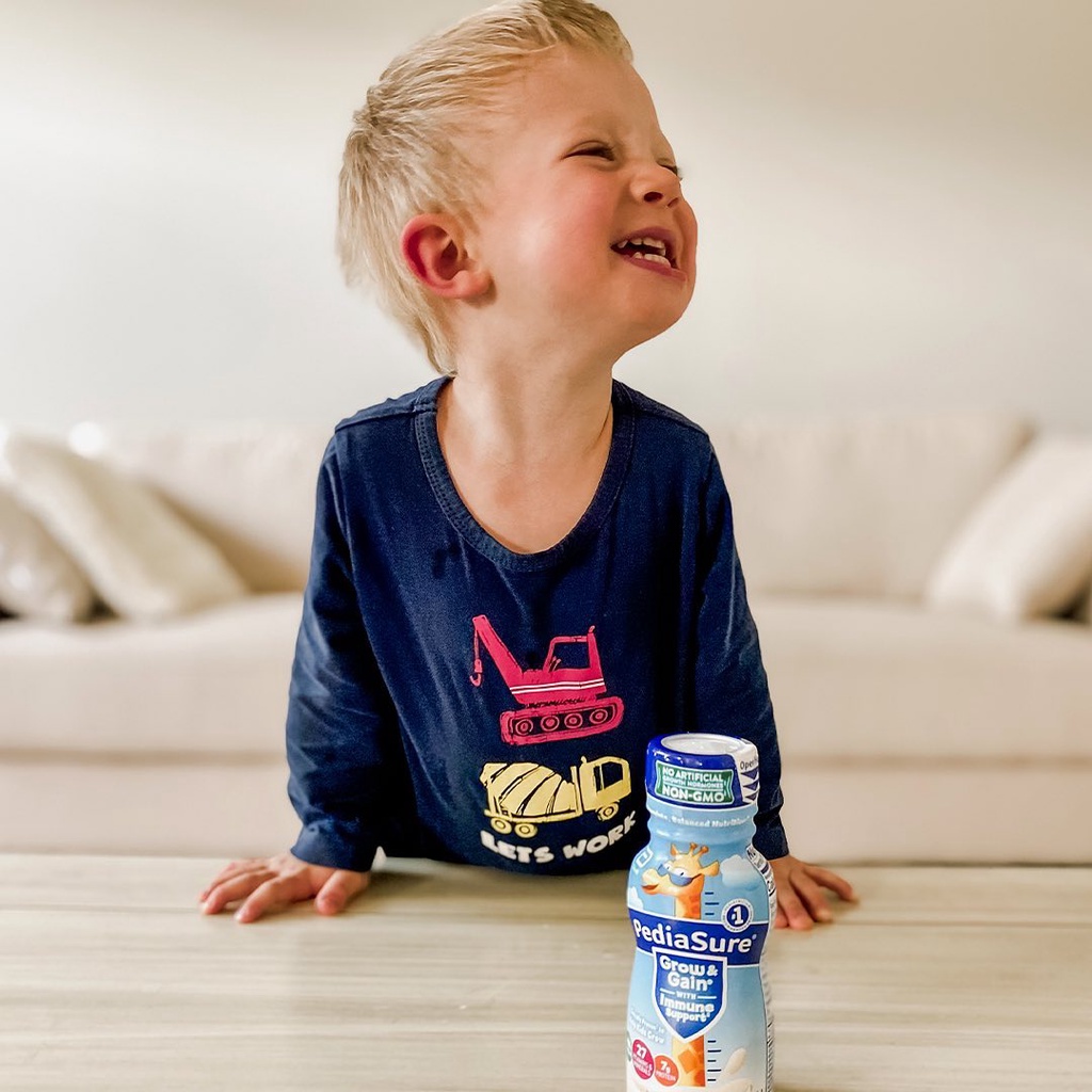 [LẺ 1 CHAI] [DHA VANI] PEDIASURE NƯỚC GROW&amp;GAIN SHAKE VANI 237ML DATE MỚI (HÀNG CHUẨN USA)