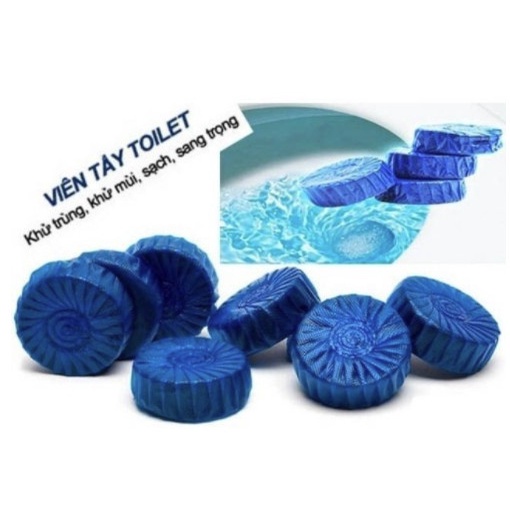 (Gói 10 Viên) Viên Thả Bồn Cầu Toilet Khử Mùi Diệt Khuẩn Hàn Quốc 88292 Korea Store 88