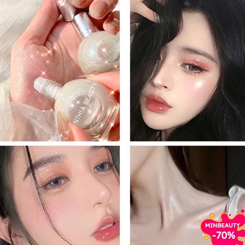 Nhũ lỏng highlight dạng chai lăn Guicami HLG1