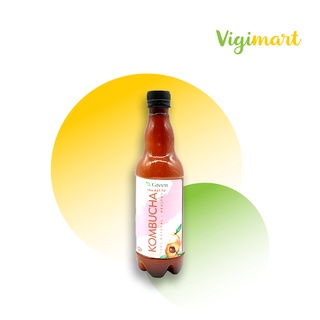 Trà Kombucha vị Đào 330ml 🍒FREESHIP🍒Trà bất tử hiệu Vgreen