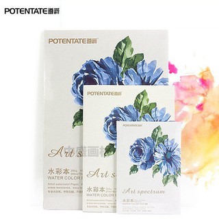 Pad Canson A3 300gsm Vân Smooth Cold Press Vẽ Màu Nước Potentate Cao Cấp 16 Tờ - Hoa Xanh 020722