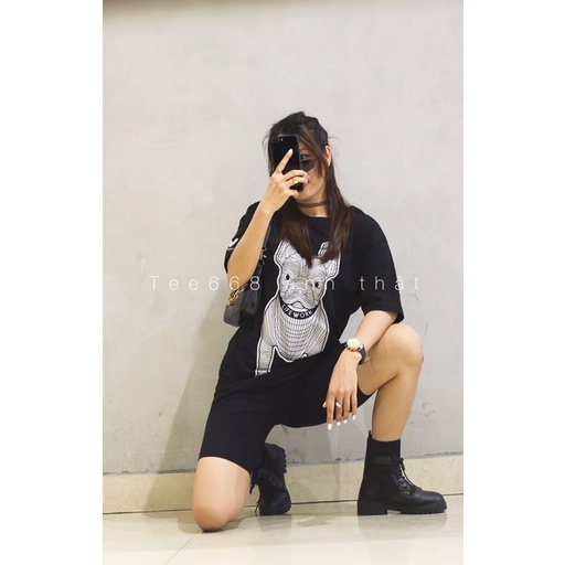 Áo thun nam, áo thun nữ ʟɪғᴇᴡᴏʀᴋ form âu, tay lỡ